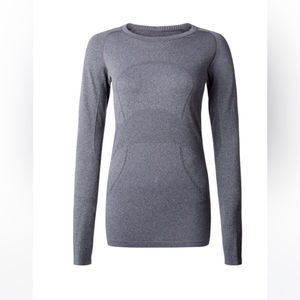 LULULEMON Swiftly Tech Long Sleeve gray sz 6